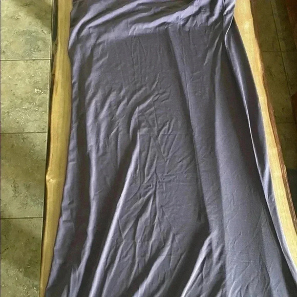 H&M Conscious Choice One Shoulder Purple Midi Dress Size L - Picture 5 of 8